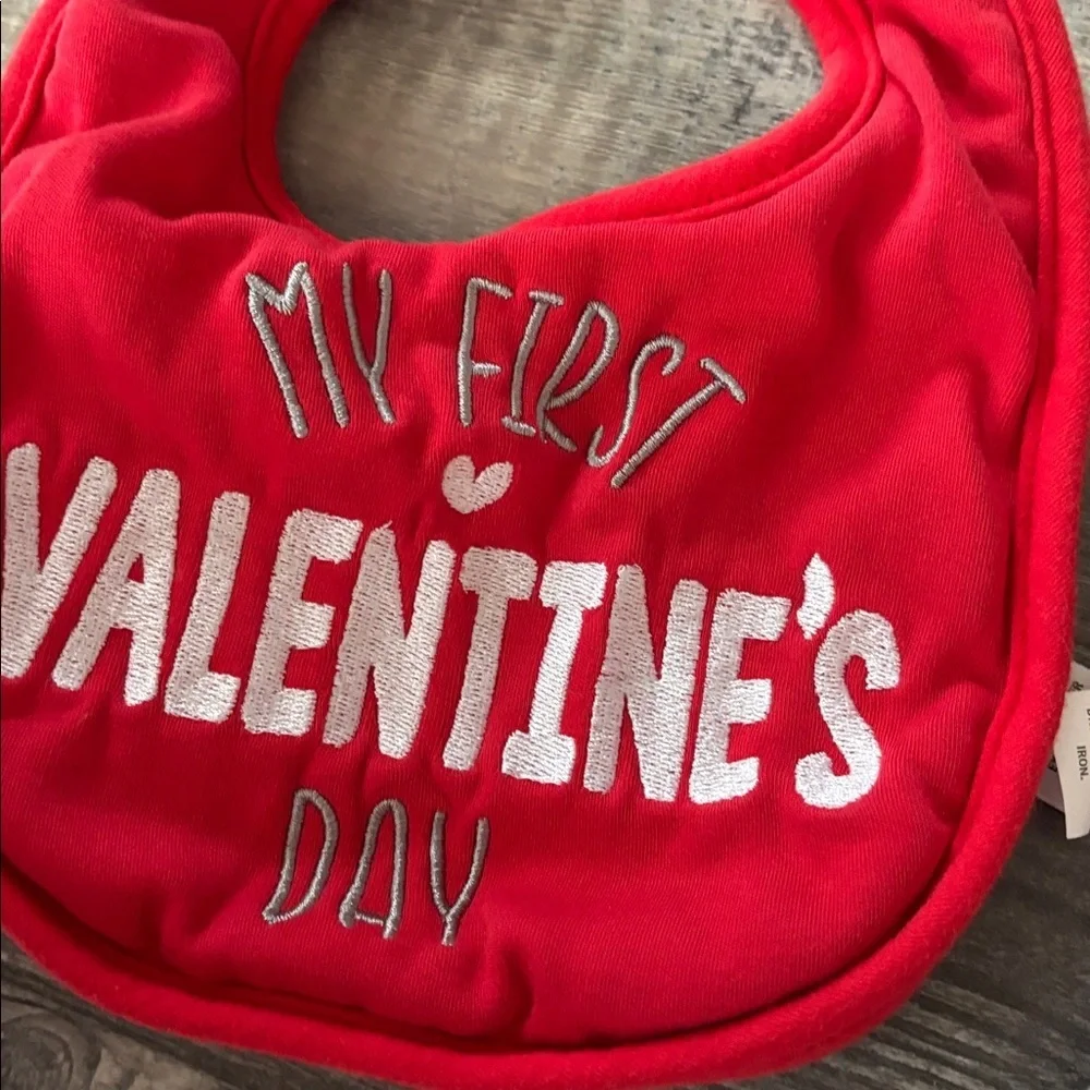 Carter's Gray Baby Outfit with Xoxo Red Heart Patch